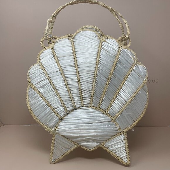 Poolside | The Love Song Scallop Top-Handle Bag - Picture 1 of 6